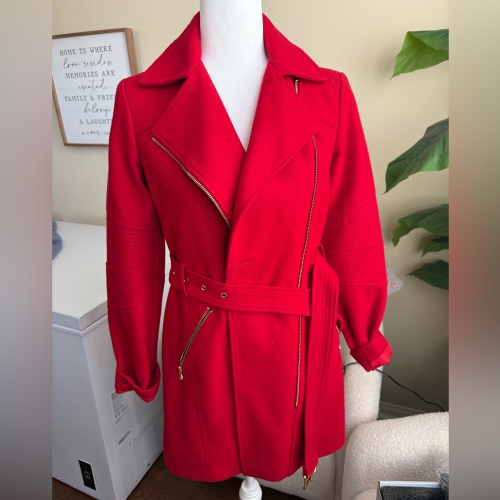 MICHAEL KOHRS XS RED PEACOAT